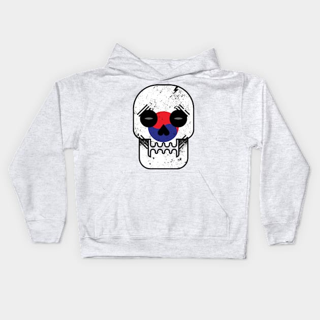 South Korea Till I Die Kids Hoodie by quilimo